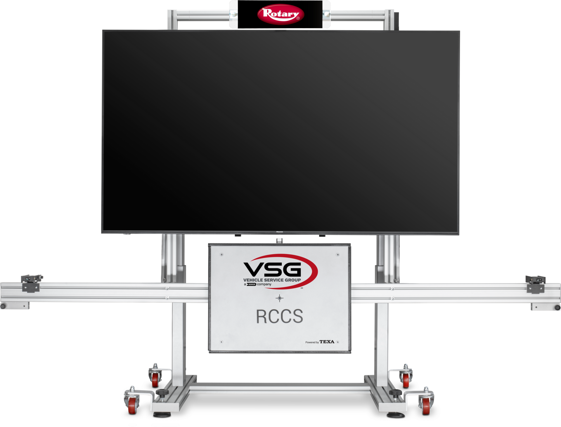 Structure for RCCS3 | with VSG monitor and logo on the panel