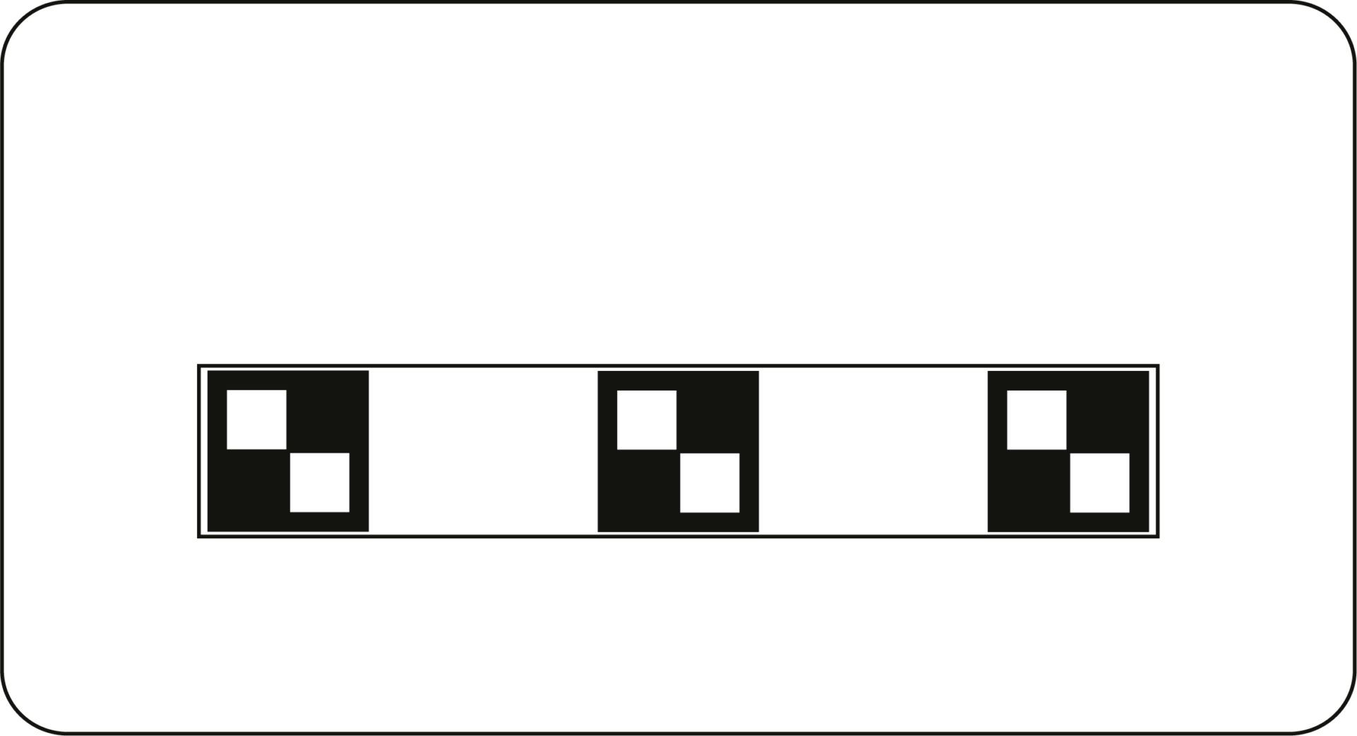 Car calibration target for Toyota Type 1