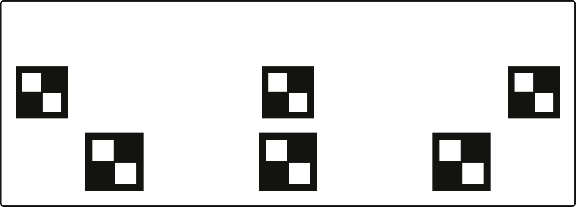 Car calibration target for Toyota Type 2