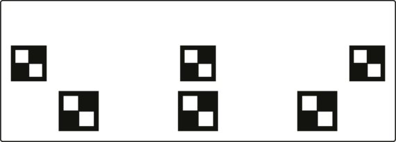 Car calibration target for Toyota Type 2