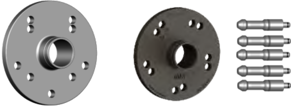 Type clamping flange for BMW with 5-hole rims | 112 - 120 mm