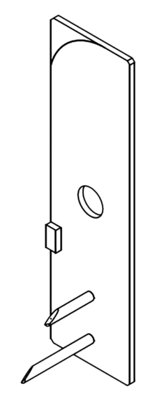 Calibration device for laser scanning