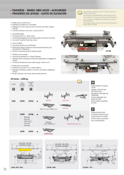 Jacking beam catalogue BR multi 