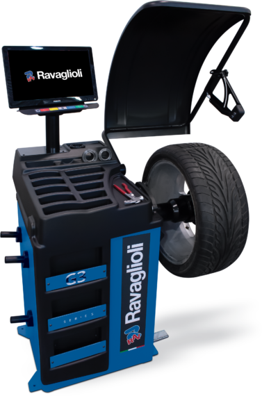 Electronic wheel balancer with microprocessor G3.150WSPLUS