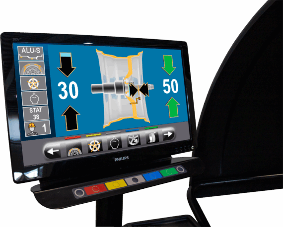Wheel Balancer G3150 monitor DI