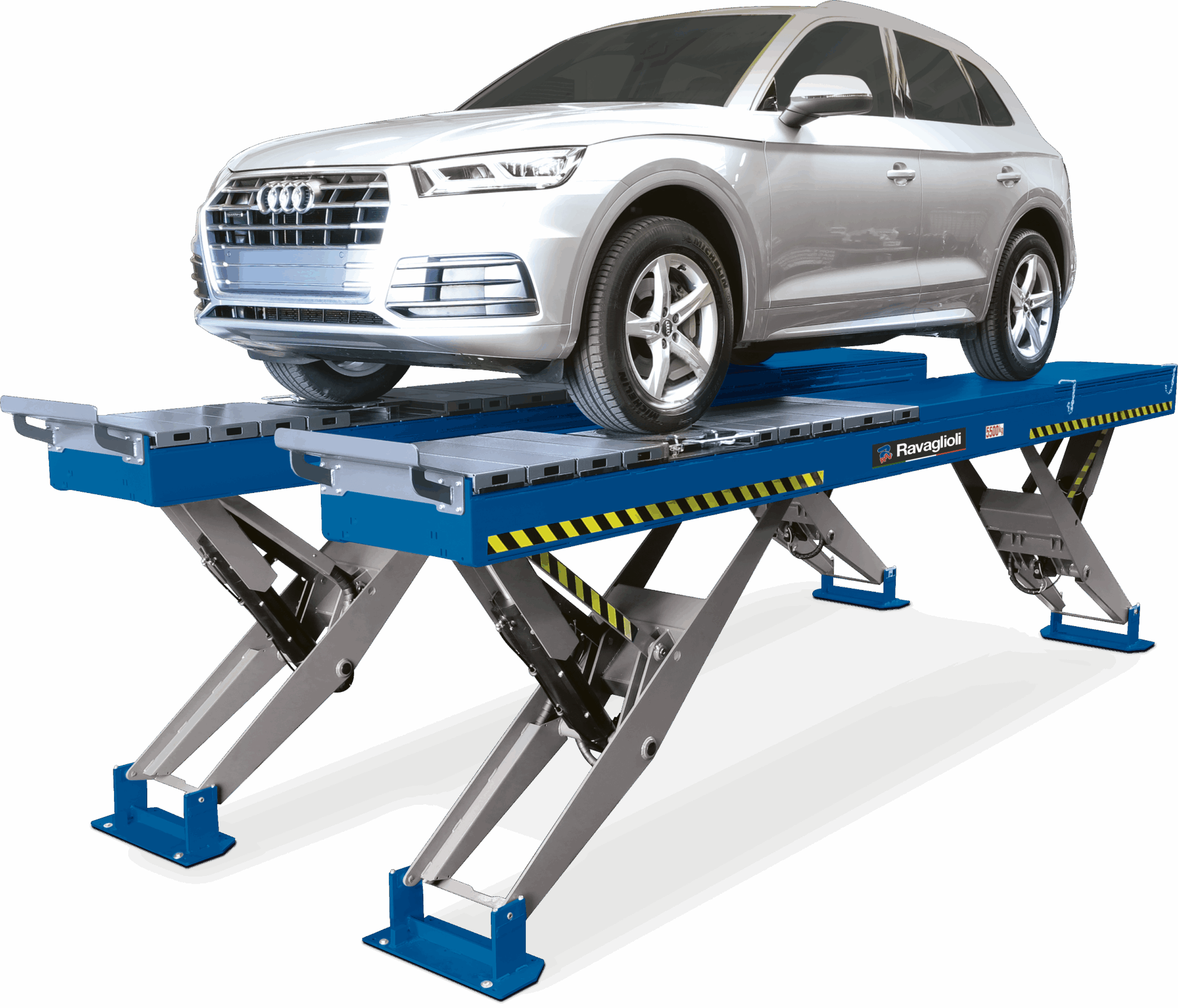 Vertical scissor lift RAV8055.2.54ISI