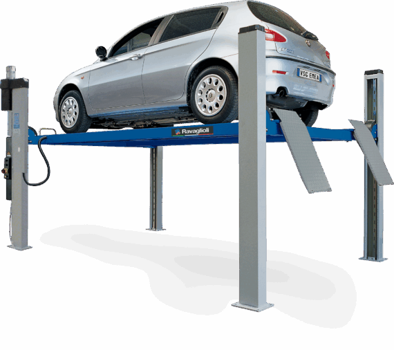 4-Post lift RAV4505L