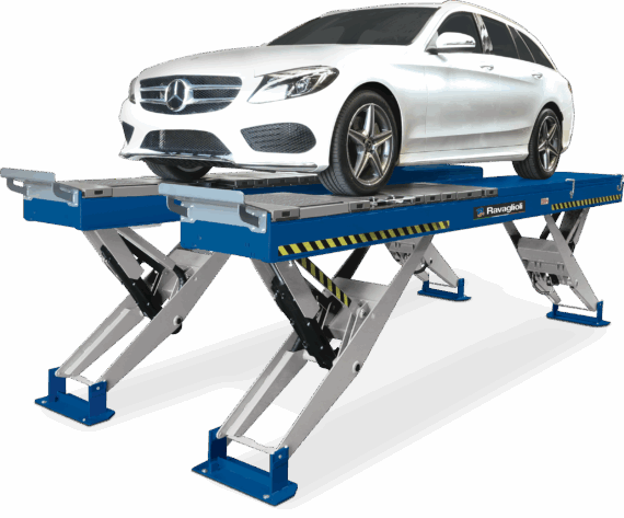 Vertical scissor lift RAV8055.5.60ISI