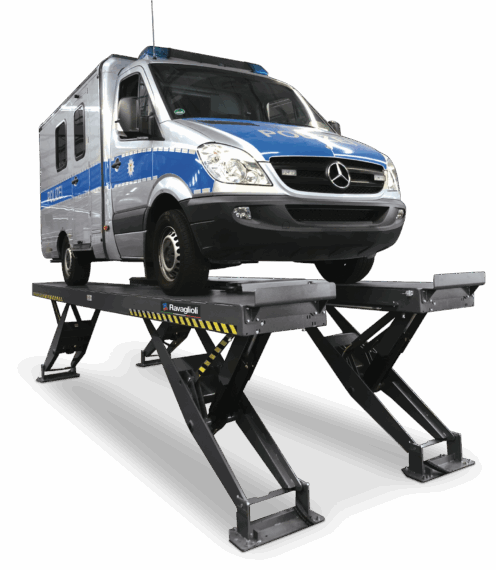 Vertical Scissor lift RAV8055 van MI