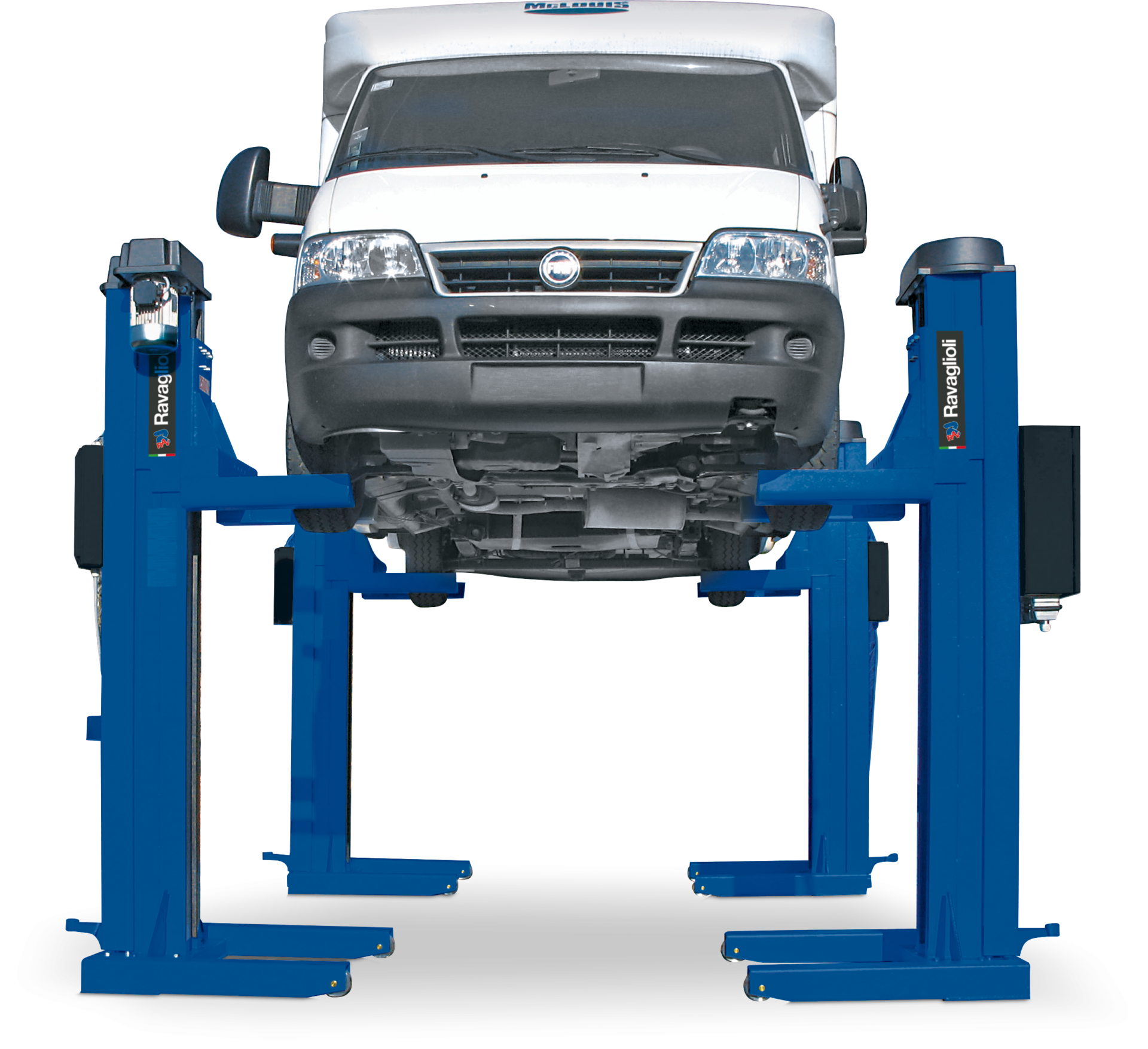 Mobile column lift RAV212NC front MI