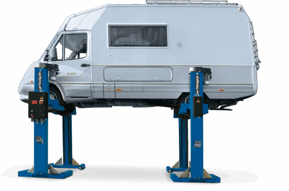 Mobile column lift RAV212NC side MI