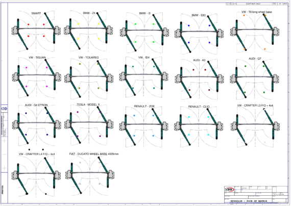 2 post lift KPX42LIK Pickup matrix 0473 0702 0 01  