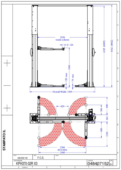 2 post lift KPH37032R TD X3 0484  01 