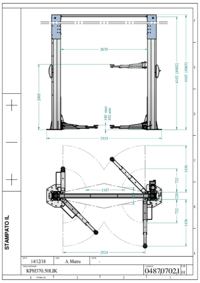 2 post lift KPH37050LIK TD X1 0487  01 2018 