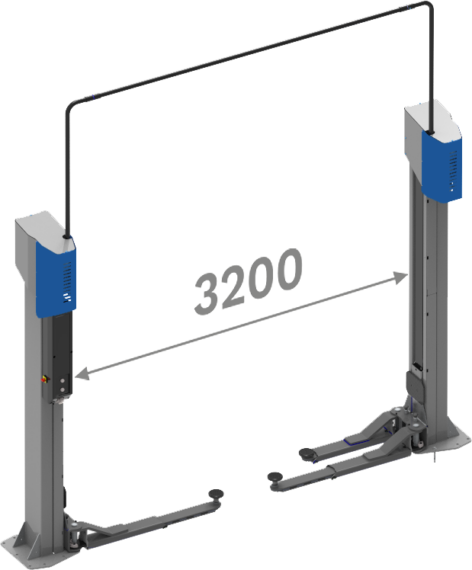 Kit aumento larghezza fino a 3200 mm | per KPX35LLE