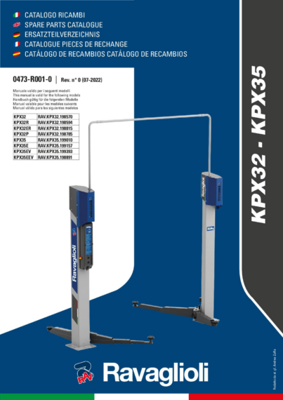 2 post lifts KPX32 KPX35 SP 0473 R001 0 rev0 multi 