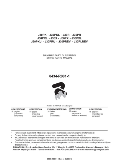 Jacking beams J30PK PKL R PR PRL X PX PXL PREV PLREV SP 0434 R001 1 rev2 multi 