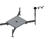 Aggregate plate with supporting arms GA P (Porsche)