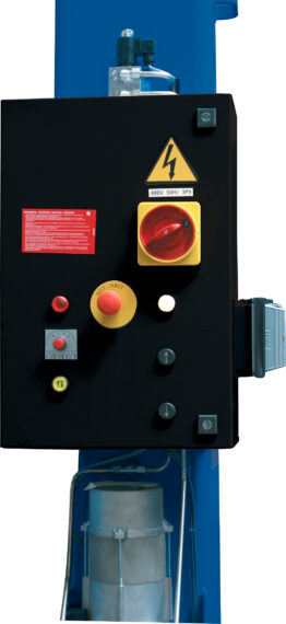 Mobile column lift 210 panel control 02 DI