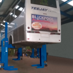 Mobile column lift RAV305 307 wireless bus DI