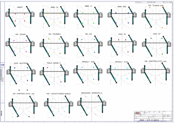 2 post lift KPX42 Pickup matrix 0473 0703 0 01  2023 