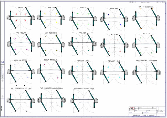 2 post lift KPX42LIK Pickup matrix 0473 0702 0 01  2023 