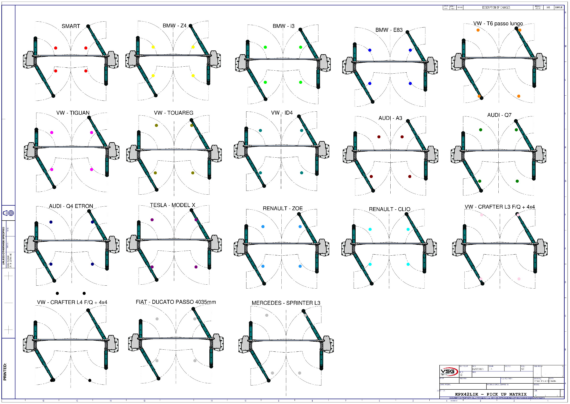 2 post lift KPX42LIK Pickup matrix 0473 0702 0 01  2023 