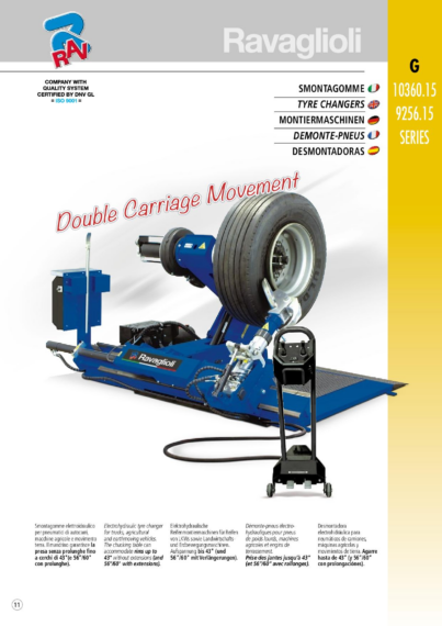 Tyre changers G1036015 G925615 BR multi  
