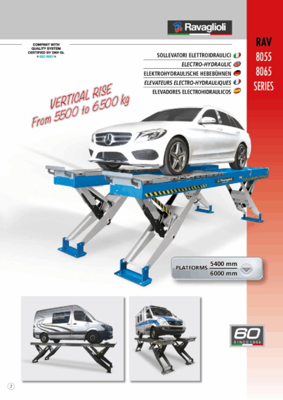 Scissor Lifts RAV8055 8065 BR multi  