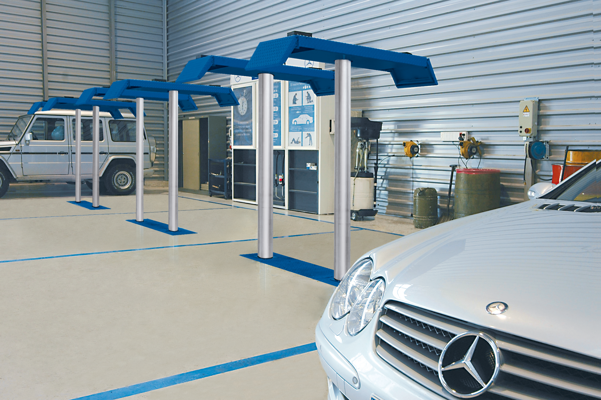 Inground lift RAV1125M PI 01