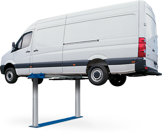 2-цилиндровый заглубленный подъемник RAV1155LIKTA