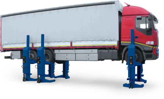 Мобильный стоечный подъемник RAV308H.4WS