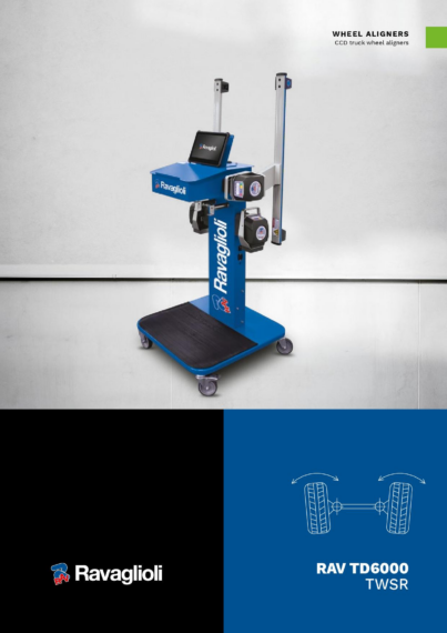Wheel aligner ravtd6000twsr   