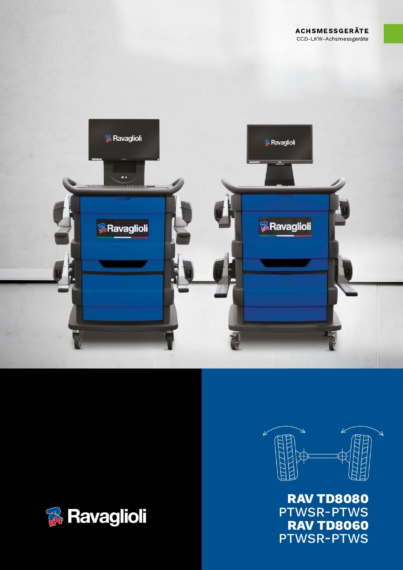 Wheel aligner ravtd8080 8060    
