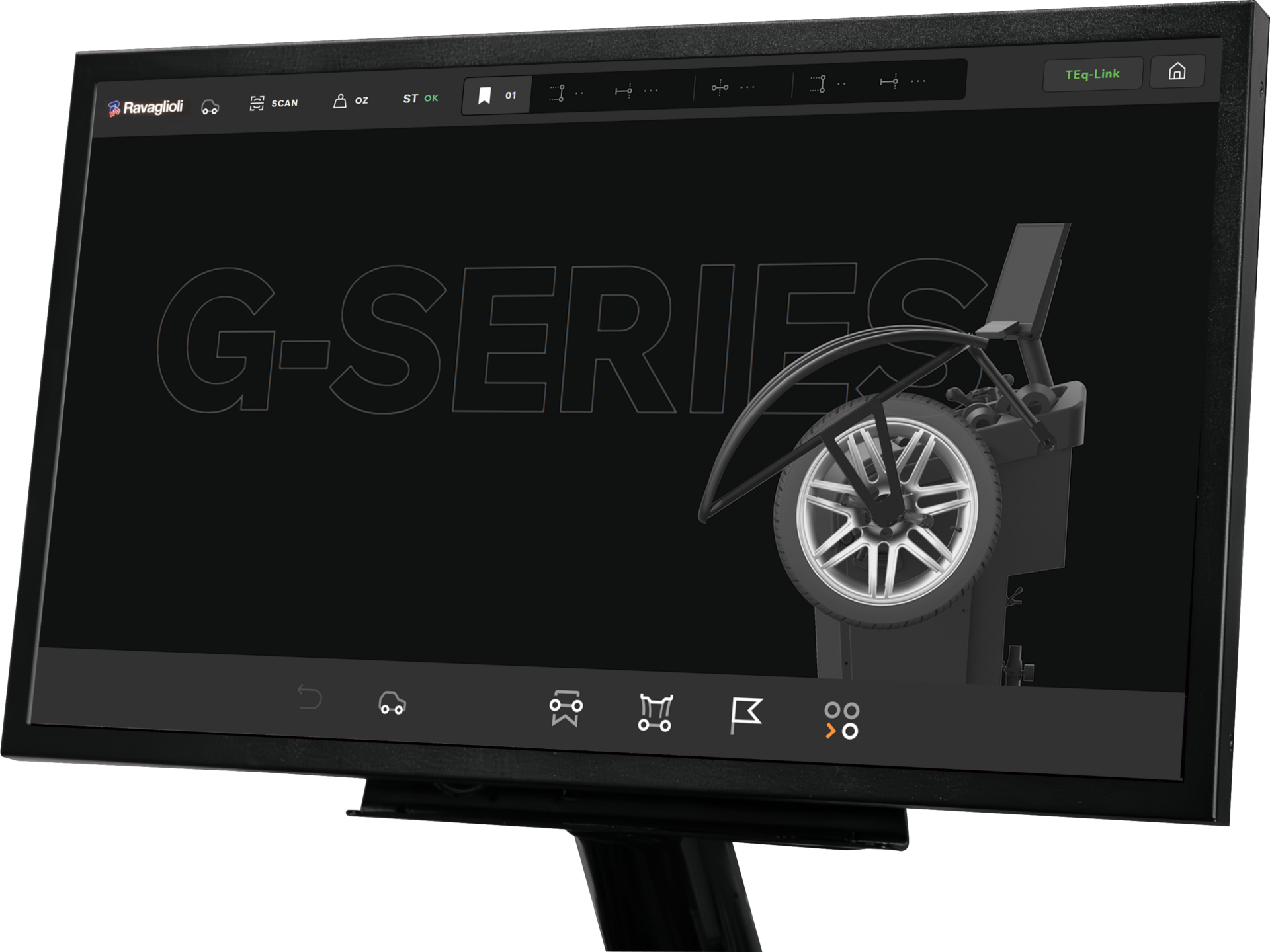 wheel balancer gp4150wsplus mi display di