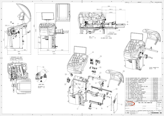 Wheel balancer gp4150wsplus td 1