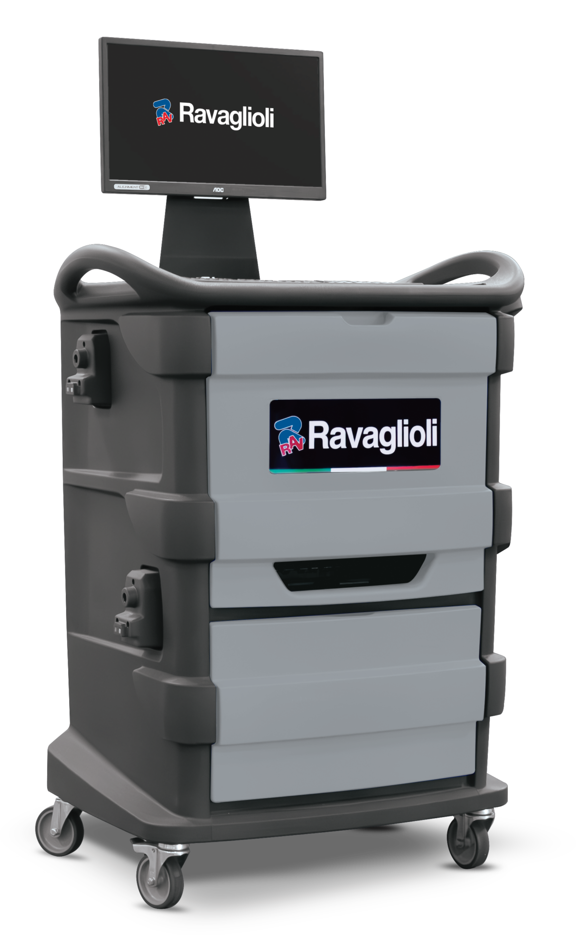 wheel aligner ravtd8060 display 22 inches mi ral 7040