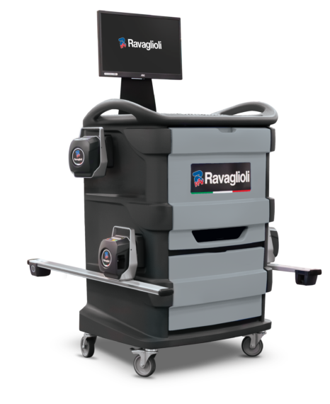 Alineador de ruedas CCD RAVTD 8060P TWS.4 (gris)