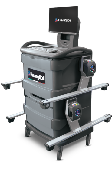 Alineador de ruedas CCD RAVTD 8080P TWSR.4 (gris)