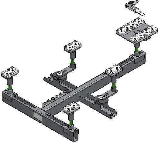 Engine support for KT100 (Mercedes)