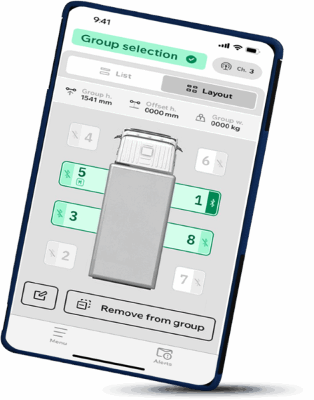 Mobile column lifts Alpha serie Tablet DI