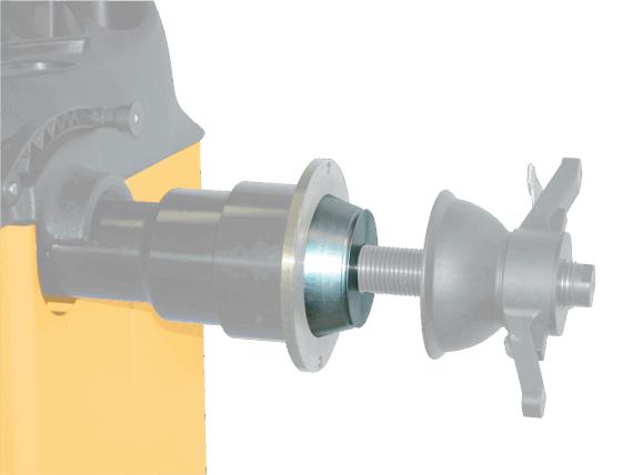 Centering cone