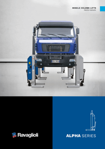 Mobile column Alpha Series RAVMCH75 EN 