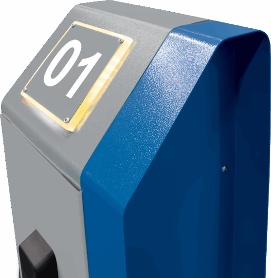 Mobile column lifts Alpha serie waiting for connection DI