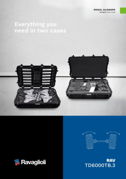 Wheel Aligners Portable RAVTD6000TB3 BR   