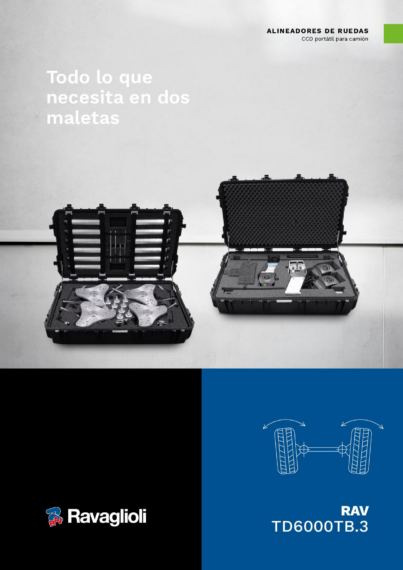Wheel Aligners Portable RAVTD6000TB3 BR   