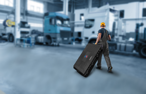 CCD Wheel Aligner Portable RAVTD6000TB3 carrying case DI