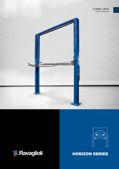 2 post lift Horizon Series KPH35 BR   