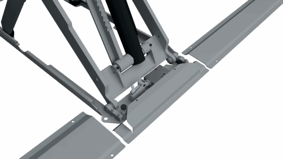 Double Scissor Lifts RAV540 self adjusting device DI