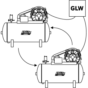 Electronic base-load change-over switch GLW 4-15 Y/D-Start